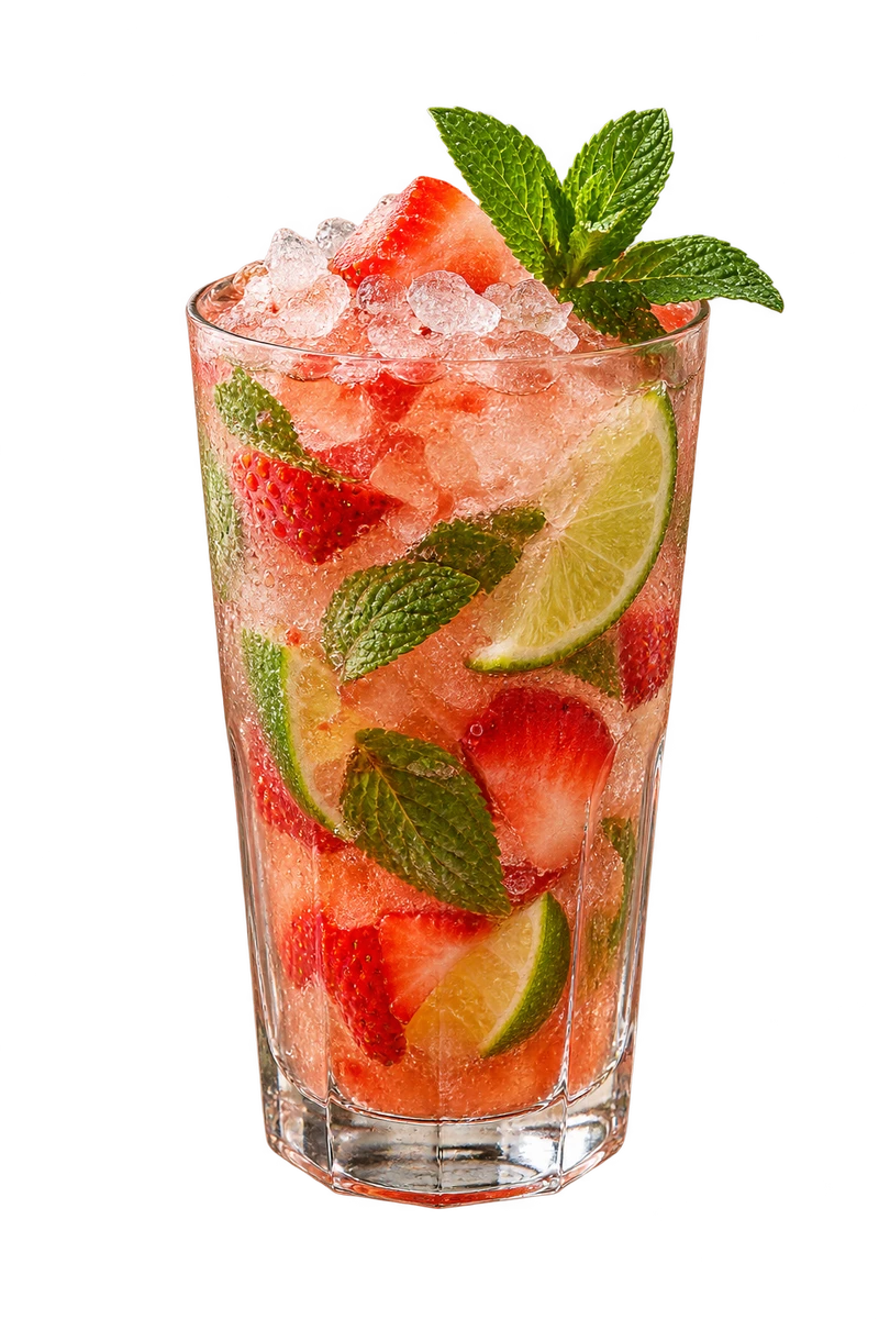 Strawberry Mint Mojito