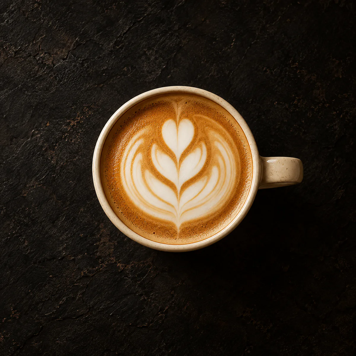 Latte, top-down