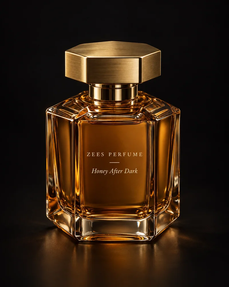 Honey After Dark, an original sculptural Zees Perfume bottle