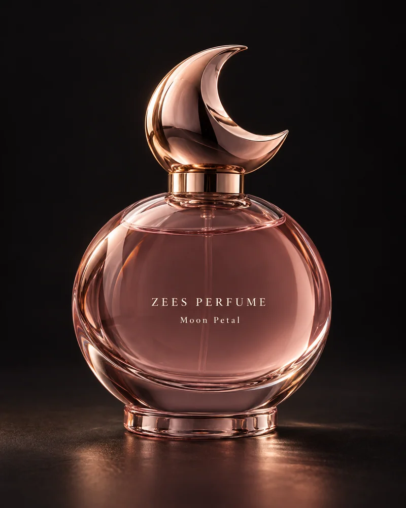 Moon Petal, an original sculptural Zees Perfume bottle