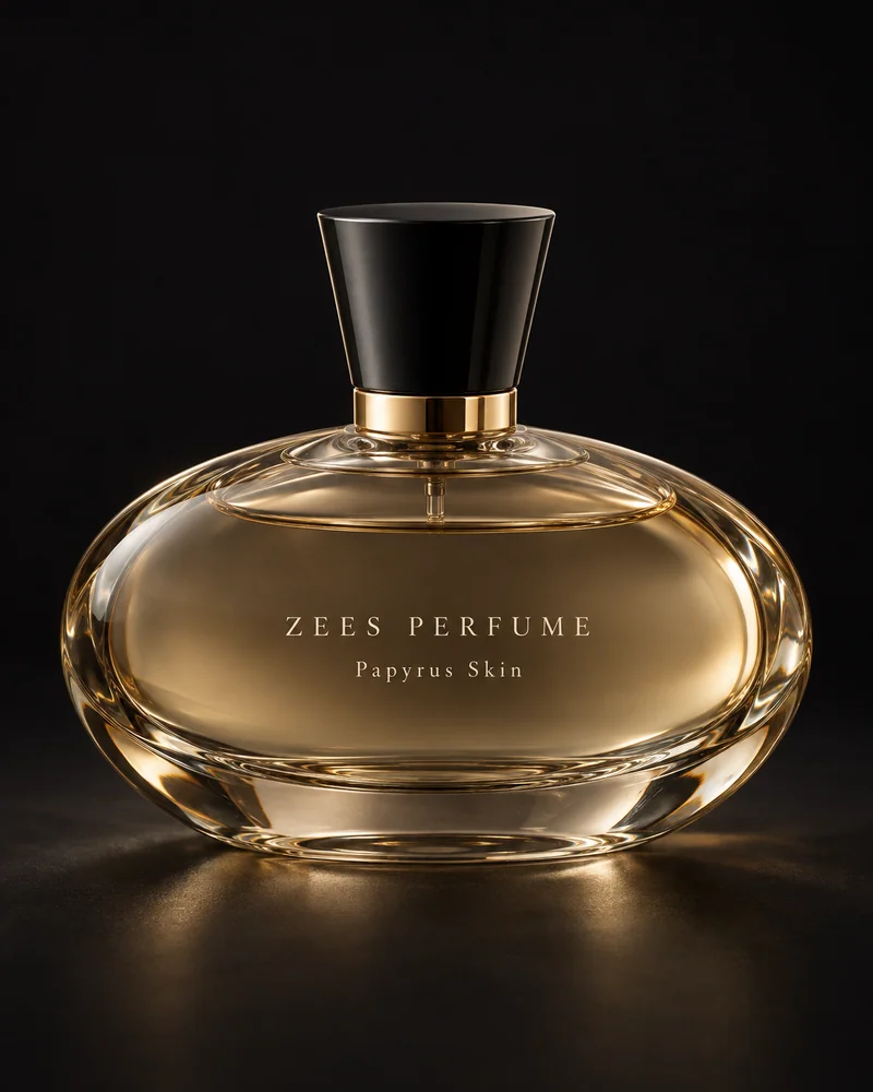 Papyrus Skin, an original sculptural Zees Perfume bottle