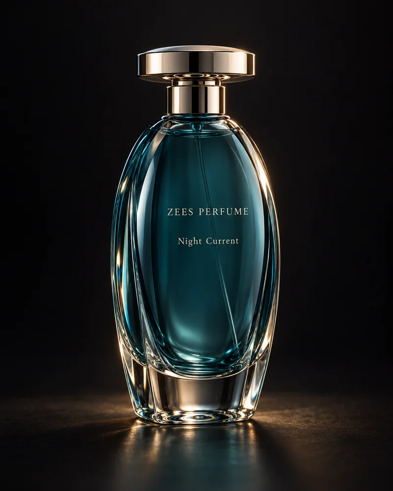 Night Current, an original sculptural Zees Perfume bottle