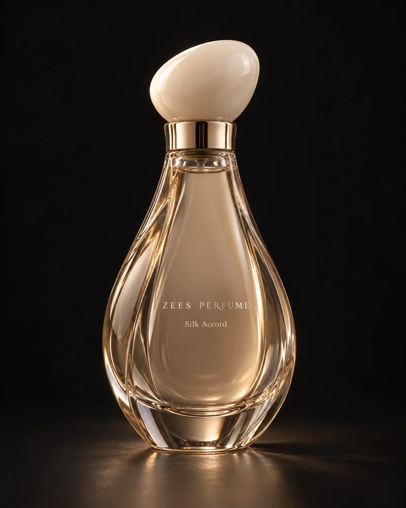 Silk Accord, an original sculptural Zees Perfume bottle