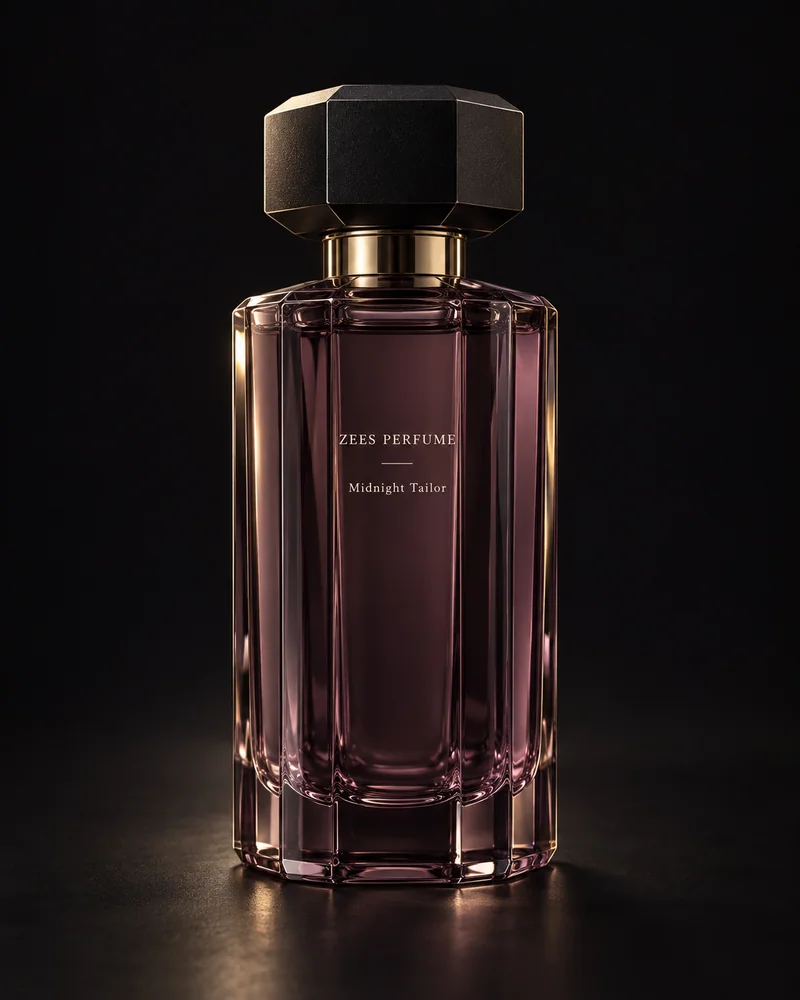 Midnight Tailor, an original sculptural Zees Perfume bottle