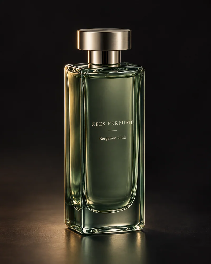 Bergamot Club, an original sculptural Zees Perfume bottle
