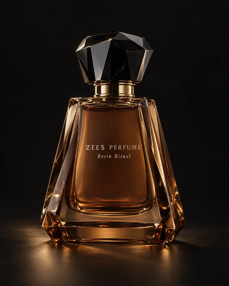 Resin Ritual, an original sculptural Zees Perfume bottle