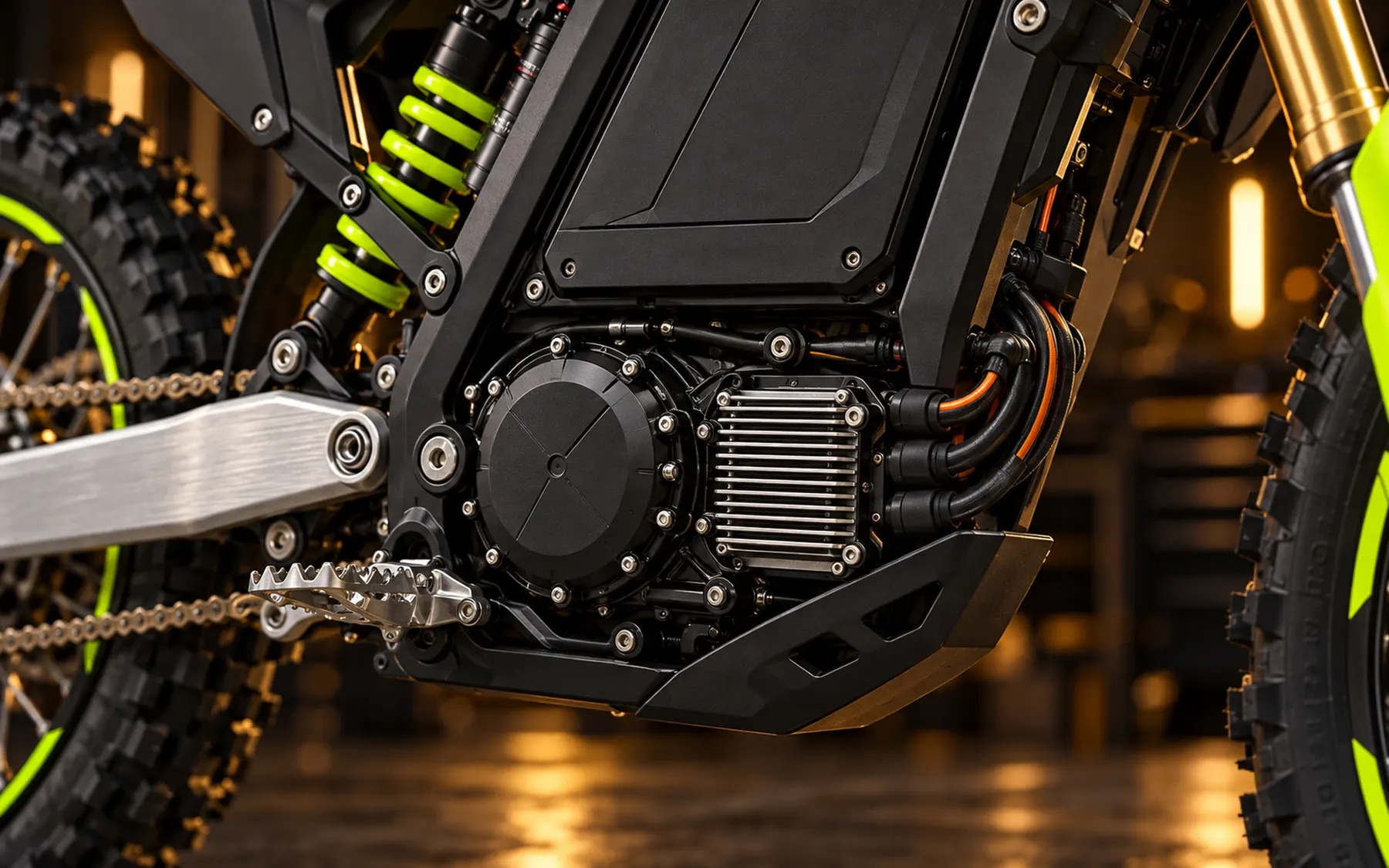 The controller: close-up