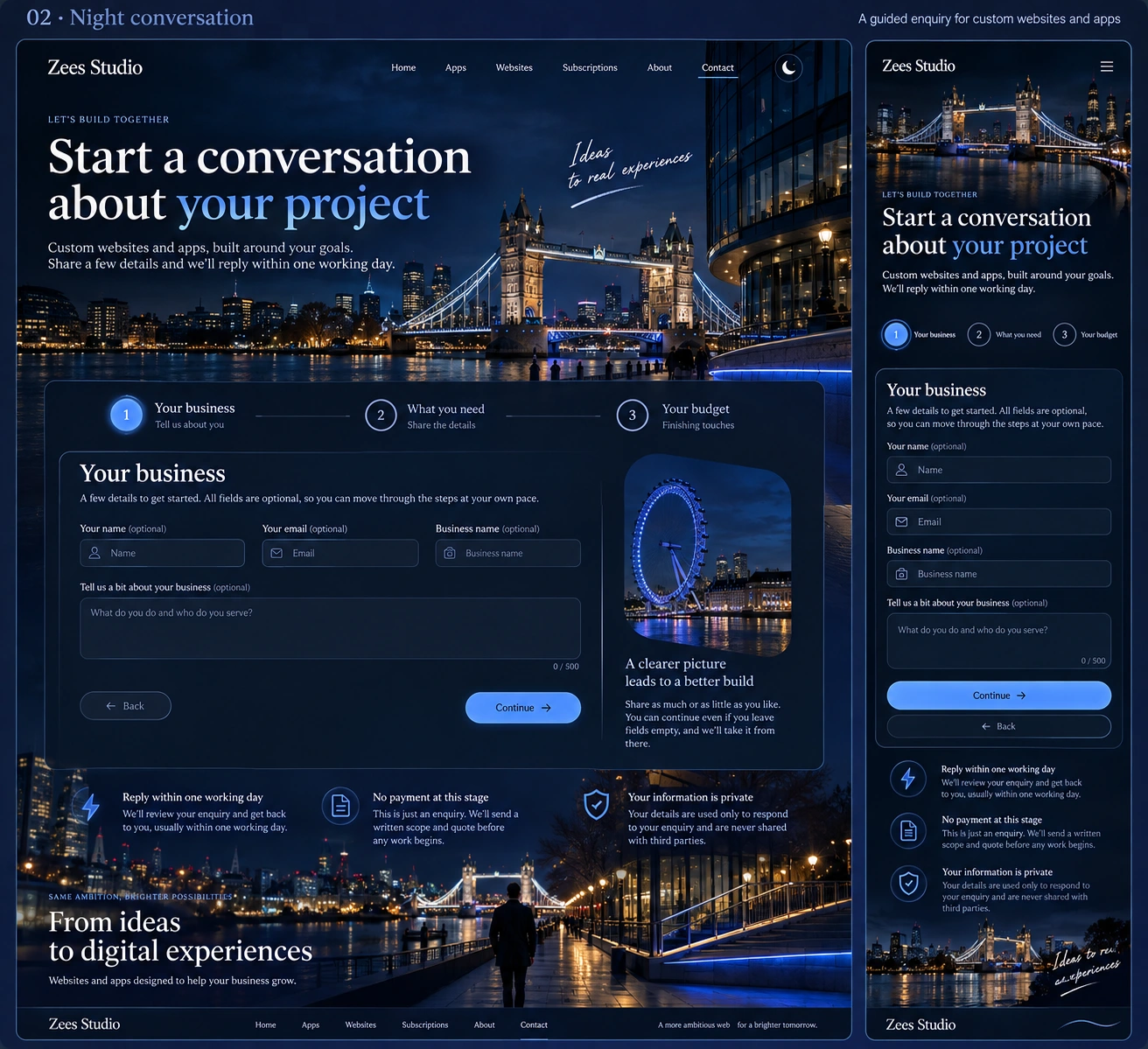 02 · Night conversation