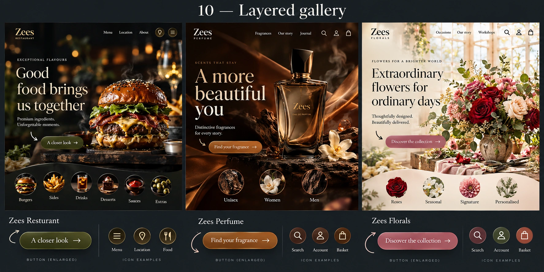 10 · Layered gallery