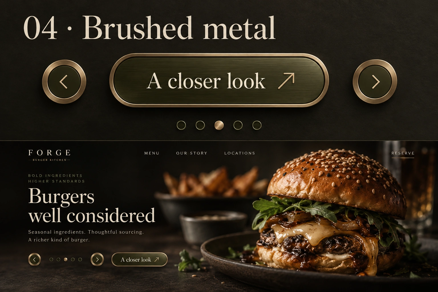 04 · Brushed metal