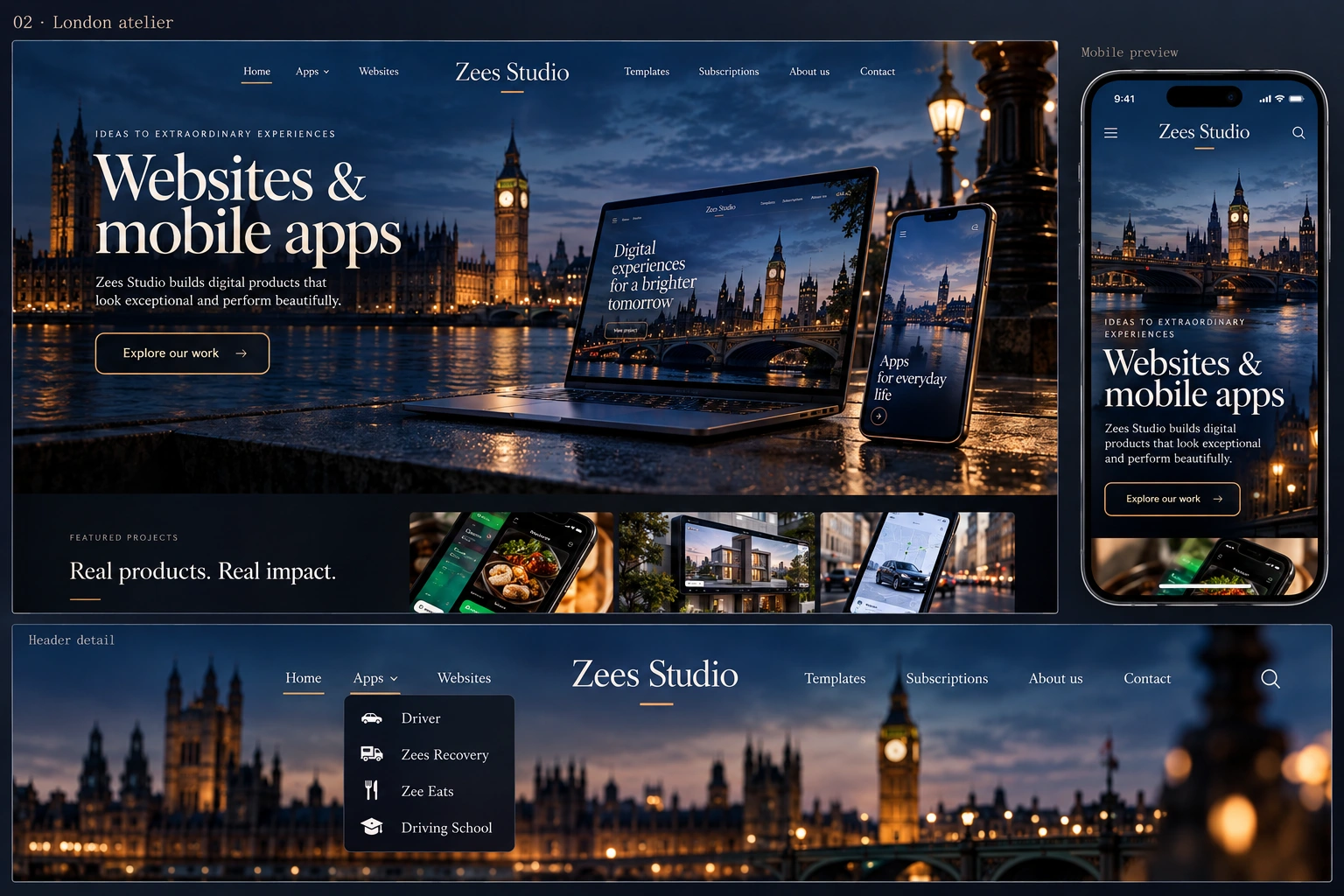 02 · London atelier